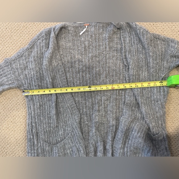 Free People Soft Gray Cardigan - Picture 4 of 4